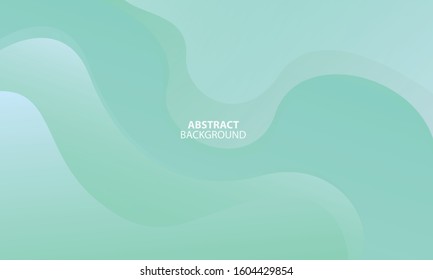 Wavy 3d geometric background. Liquid color background design. Fluid gradient shapes composition. Futuristic design posters. Eps10 vector
