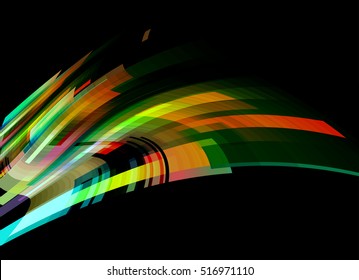 wavy abstract background