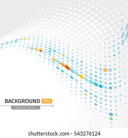 wavy abstract background