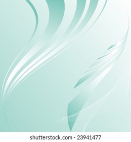 Wavy abstract background with copy space
