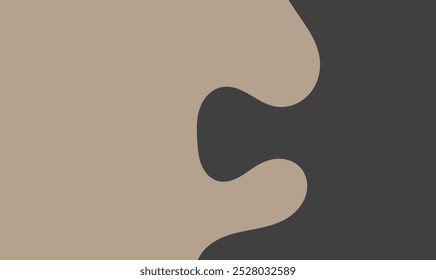Wavy abstract background with a gray and black gradient.