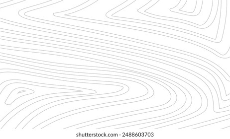 Fondo ondulado abstracto. líneas onduladas abstractas Fondo. Contorno de las ondas en el fondo. Patrones de ondas Abstractas. Arte lineal fluido con dinámica ondulada.