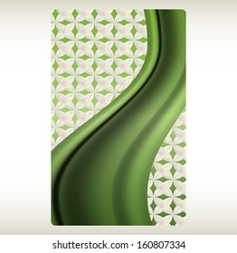 wavy abstract background for plastic card