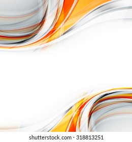 wavy abstract background. Vector design. Eps10
