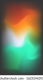 Wavy Abstract Background, Vector Illustration EPS10. Wallpaper, Mobile, Design