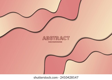 wavy abstract background for your design, can be used in corporate presentation, wall paper design, book cover, page cover, vector art illustration
