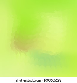 Wavy abstract diagonal gradient pattern in low poly style. Smooth blurred gradient background from wavy shapes. Vector image. Geometric multicolored background in origami style with gradient.