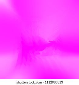 Wavy abstract diagonal gradient pattern in low poly style. Smooth blurred gradient background from wavy shapes. Vector image. Geometric multicolored background in origami style with gradient.