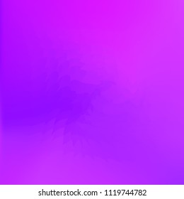 Wavy abstract diagonal gradient pattern in low poly style. Smooth blurred gradient background from wavy shapes. Vector image. Geometric multicolored background in origami style with gradient.