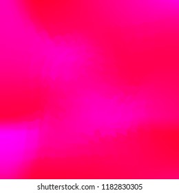 Wavy abstract diagonal gradient pattern in low poly style. Smooth blurred gradient background from wavy shapes. Vector image. Geometric multicolored background in origami style with gradient.