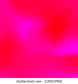 Wavy abstract diagonal gradient pattern in low poly style. Smooth blurred gradient background from wavy shapes. Vector image. Geometric multicolored background in origami style with gradient.