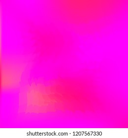 Wavy abstract diagonal gradient pattern in low poly style. Smooth blurred gradient background from wavy shapes. Vector image. Geometric multicolored background in origami style with gradient.