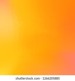 Wavy abstract diagonal gradient pattern in low poly style. Smooth blurred gradient background from wavy shapes. Vector image. Geometric multicolored background in origami style with gradient.