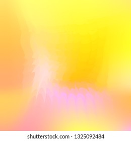 Wavy abstract diagonal gradient pattern in low poly style. Smooth blurred gradient background from wavy shapes. Vector image. Geometric multicolored background in origami style with gradient.