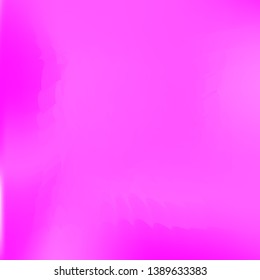 Wavy abstract diagonal gradient pattern in low poly style. Smooth blurred gradient background from wavy shapes. Vector image. Geometric multicolored background in origami style with gradient.