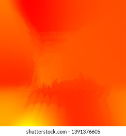 Wavy abstract diagonal gradient pattern in low poly style. Smooth blurred gradient background from wavy shapes. Vector image. Geometric multicolored background in origami style with gradient.