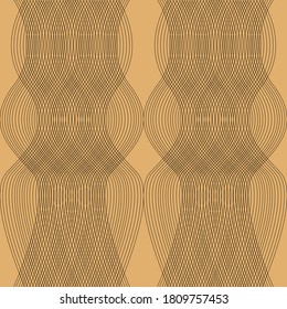 Wavy abstract line pattern. abstract lines forming a background pattern. suitable for banner and cover background patterns. vector illustration