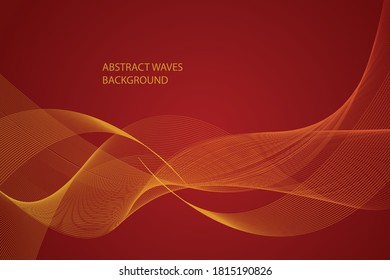 wavy abstract modern background layout template wallpaper, beautiful elegant effect vector graphic