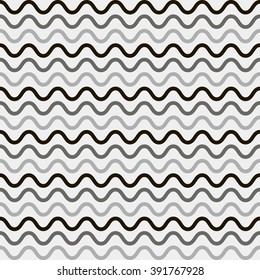 Wavy abstract pattern. Vector illustration