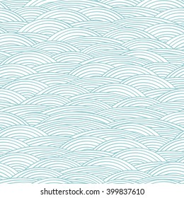 Wavy abstract pattern. Vector seamless wallpaper.