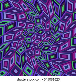 welch abstrakter psychedelischer Hintergrund. fraktales und verzerrtes Muster.