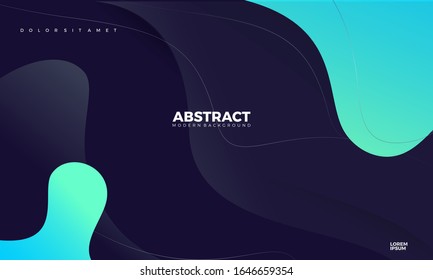 wavy abstract simple modern minimalist background template 