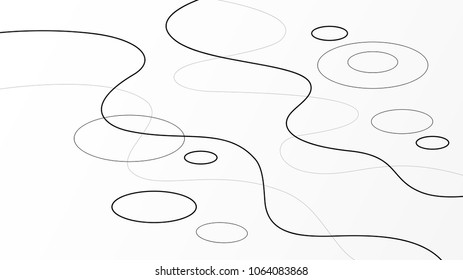 wavy abstract vector background
