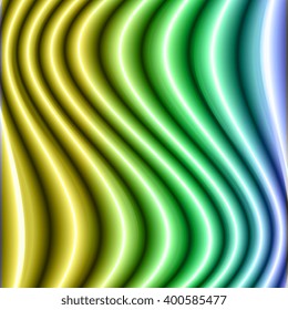 wavy art