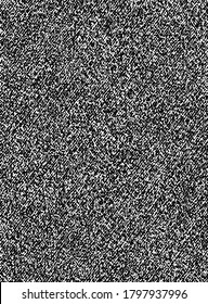 Wavy Hintergrund. Schwarz-Weiß-Grautmuster. Pointillismus-Muster. Verstopfte Vektorgrafik. EPS10.