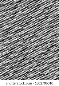 Wavy background. Black and white grainy dotwork design. Pointillism pattern. Stippled vector illustration. EPS 10.