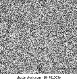 Wavy background. Black and white grainy dotwork design. Pointillism pattern. Stippled vector illustration.