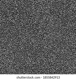 Wavy background. Black and white grainy dotwork design. Pointillism pattern. Stippled vector illustration.