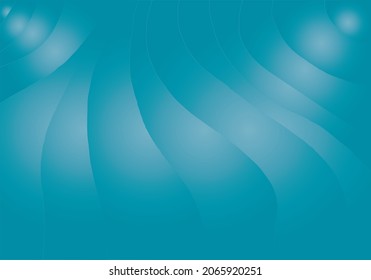 
Wavy background in bright turquoise blue. Turquoise wavy wallpaper