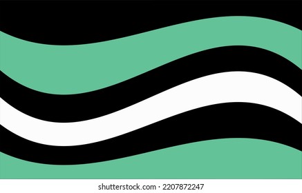 wavy background by flat style , pattern , decoration , vector illustration 