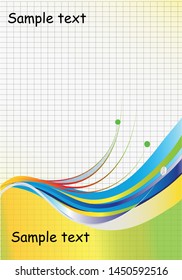 Wavy background, colorful patterns and background
