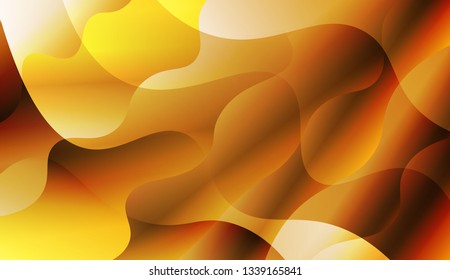 Wavy Background. For Cover Page, Landing Page, Banner. Vector Illustration with Color Gradient.