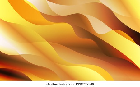 Wavy Background. For Cover Page, Landing Page, Banner. Vector Illustration with Color Gradient.