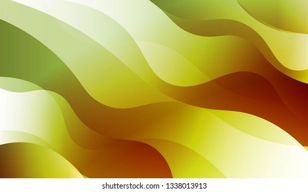 Wavy Background. For Creative Templates, Cards, Color Covers Set. Vector Illustration with Color Gradient