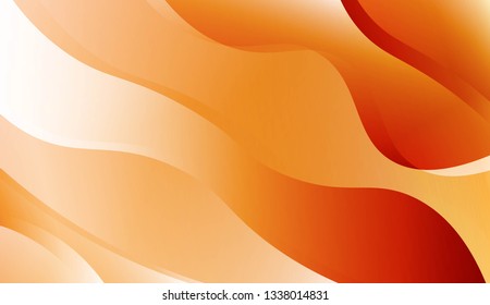 Wavy Background. For Creative Templates, Cards, Color Covers Set. Vector Illustration with Color Gradient