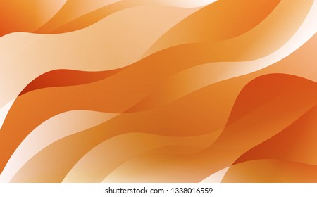 Wavy Background. For Creative Templates, Cards, Color Covers Set. Vector Illustration with Color Gradient