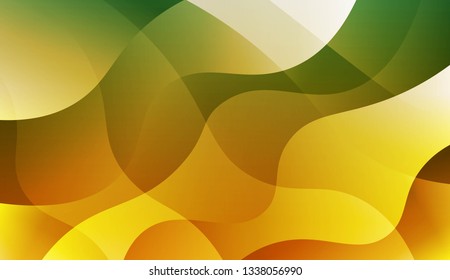 Wavy Background. For Creative Templates, Cards, Color Covers Set. Vector Illustration with Color Gradient