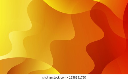 Wavy Background. For Creative Templates, Cards, Color Covers Set. Vector Illustration with Color Gradient