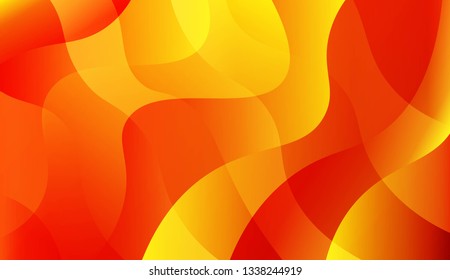 Wavy Background. For Creative Templates, Cards, Color Covers Set. Vector Illustration with Color Gradient