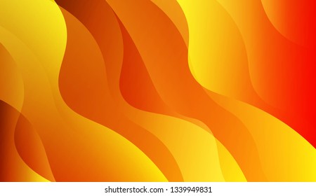 Wavy Background. For Creative Templates, Cards, Color Covers Set. Vector Illustration with Color Gradient