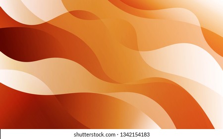 Wavy Background. For Creative Templates, Cards, Color Covers Set. Vector Illustration with Color Gradient