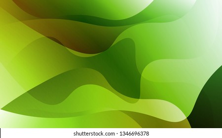 Wavy Background. For Creative Templates, Cards, Color Covers Set. Vector Illustration with Color Gradient