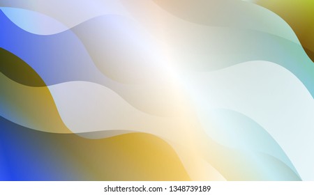 Wavy Background. For Creative Templates, Cards, Color Covers Set. Vector Illustration with Color Gradient