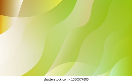 Wavy Background. For Creative Templates, Cards, Color Covers Set. Vector Illustration with Color Gradient