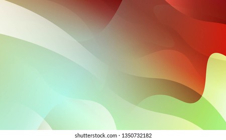 Wavy Background. For Creative Templates, Cards, Color Covers Set. Vector Illustration with Color Gradient