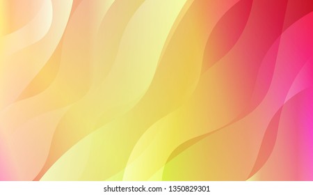 Wavy Background. For Creative Templates, Cards, Color Covers Set. Vector Illustration with Color Gradient